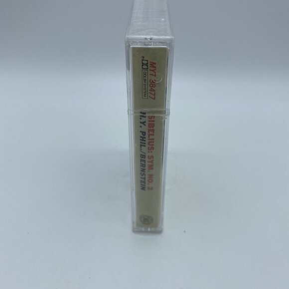 Sibelius Second Symphony in D Major Op 43 Bernstein NY Philharmonic Cassette NEW - Picture 4 of 4